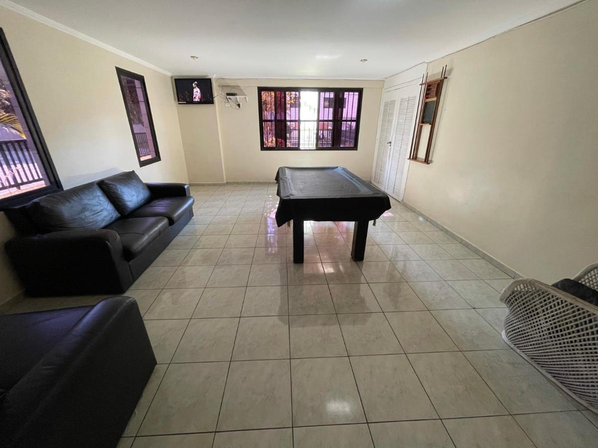 Confortavel Apartamento 1 Dorm Com Piscina E Lazer Guarujá Kültér fotó